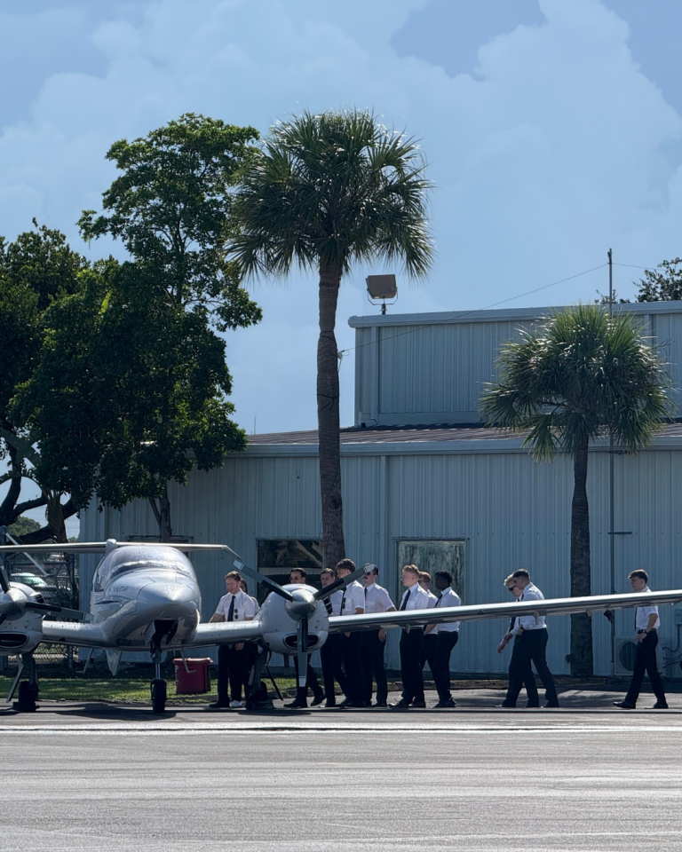 Students with a DA-42
