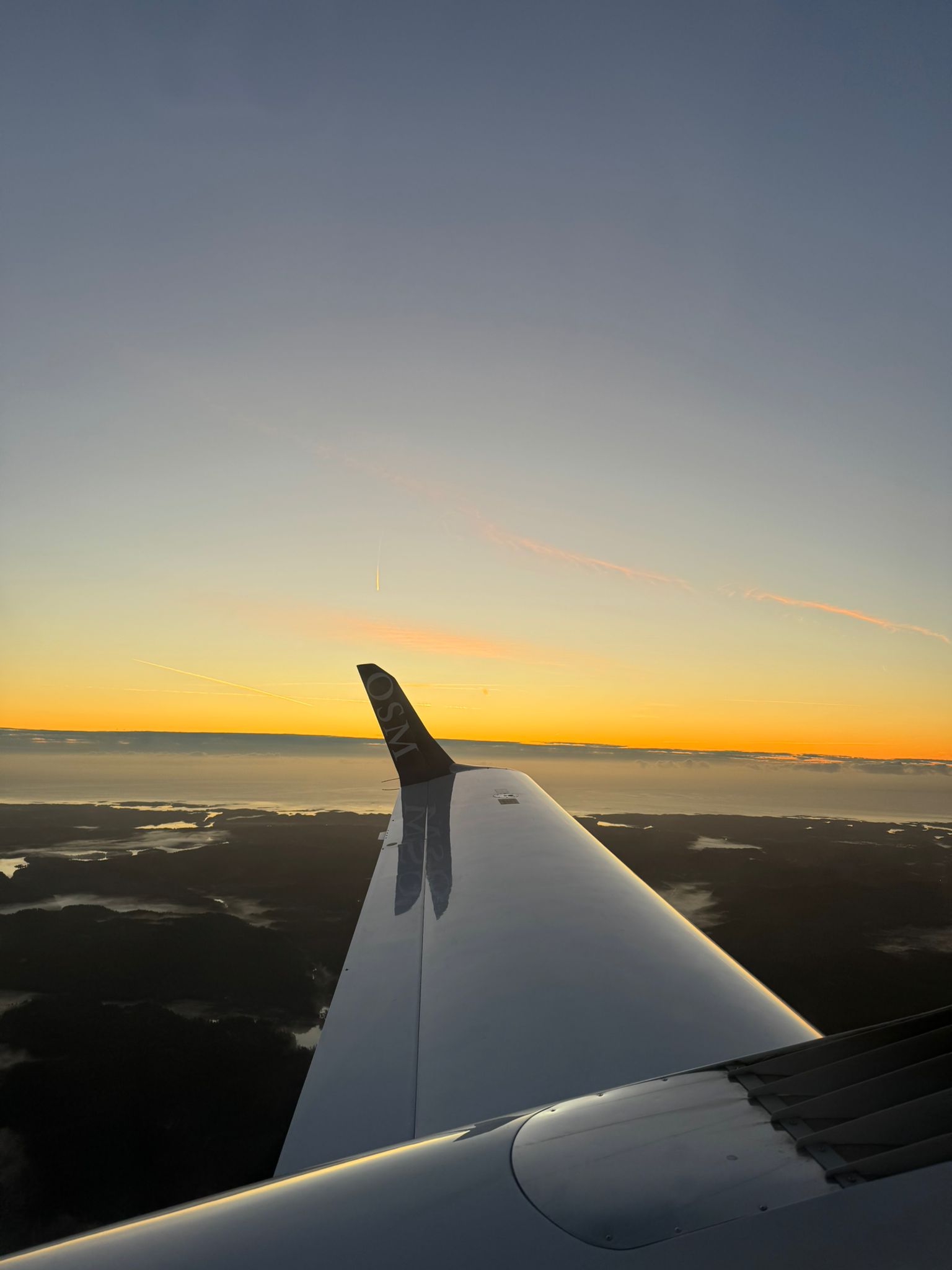 OSM diamond 42 i soloppgang