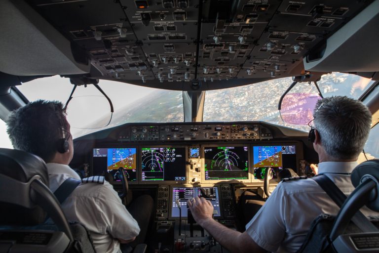 Norse b787 flightdeck